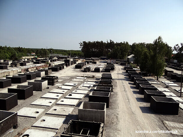 Szamba betonowe z certyfikatem Mrągowo - szeroki asortyment zbiorników